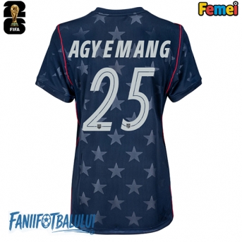 Statele Unite Patrick Agyemang #25 Echipament de Fotbal Replică Mondial 2026 Femei Deplasare